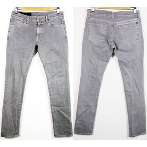 Armani Exchange Gray Super Skinny Jeans Mens 30x32
